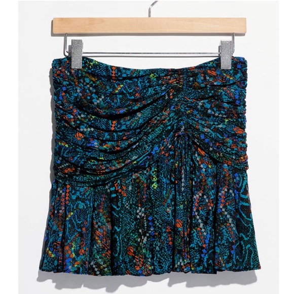 NWT Free People Saturday Sun Mini Skirt Who is She - Picture 11 of 13